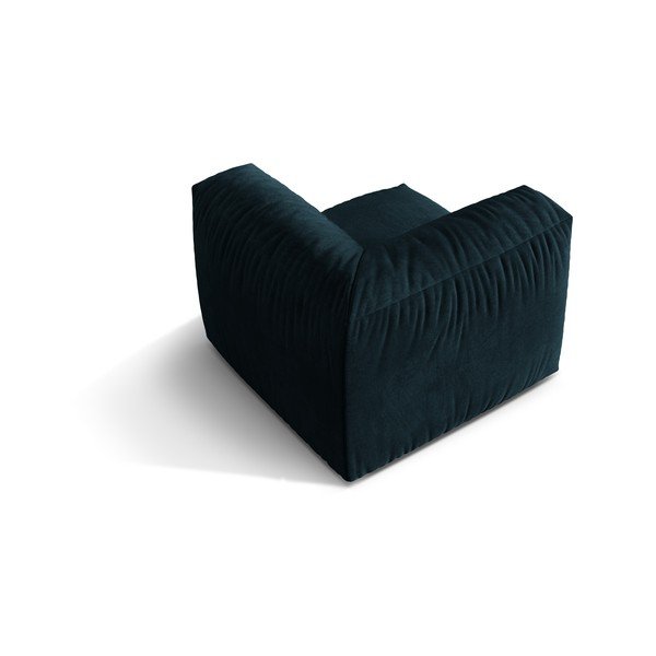 Tamno plava baršunasti modularna sjedeća garnitura (promjenjiva) Martina – Micadoni -image-2