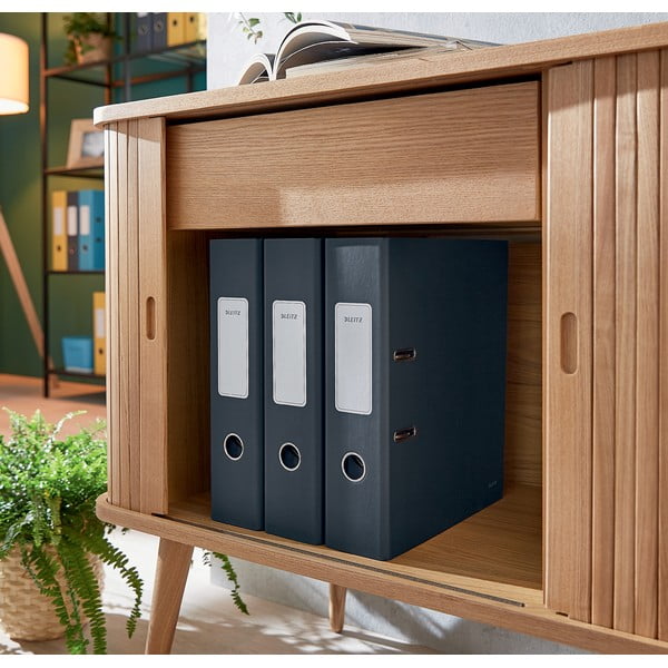 Sivi fascikl s mekanom površinom Leitz Cosy, A4-image-3