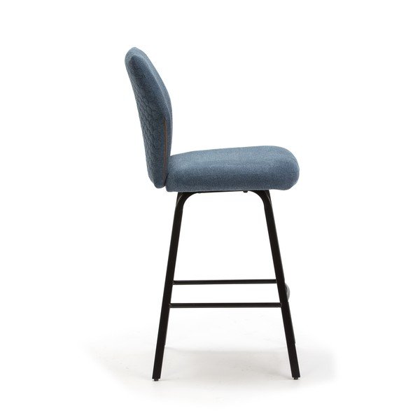 Svijetlo plave barske stolice u setu 4 kom 65 cm Bei – Marckeric-image-3