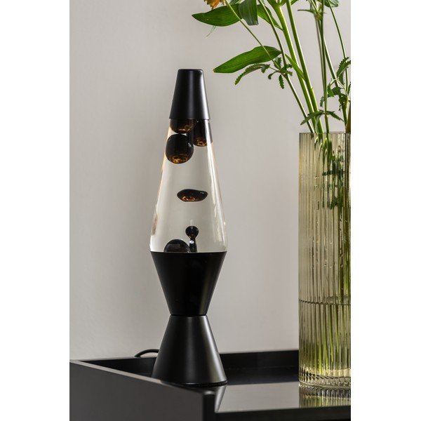 Crna stolna lampa (visina 37 cm)  Glitter  – Leitmotiv-image-1