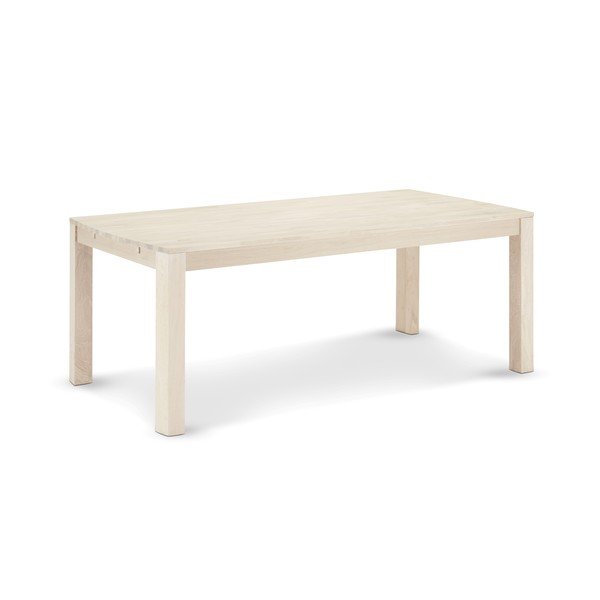 Proširiv blagovaonski stol od punog hrasta 100x200 cm Paris – Furnhouse-image-1