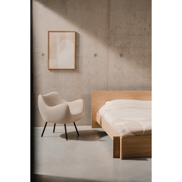 Bež vunena fotelja RM58 – noo.ma-image-2