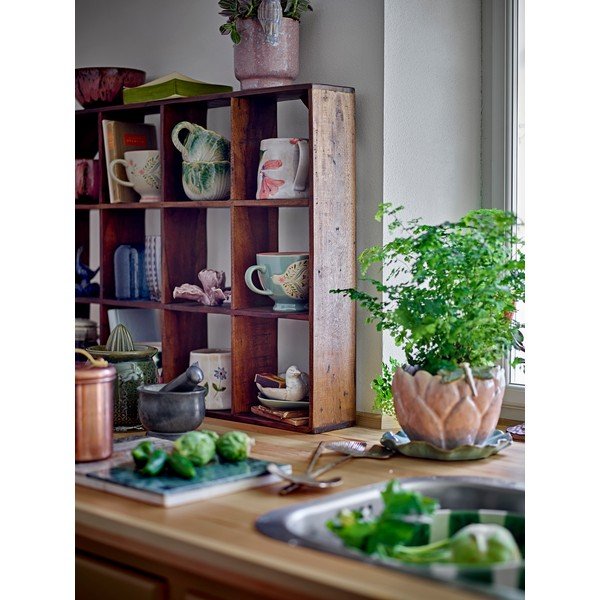 Polica s više razina od recikliranog drva u prirodnoj boji 53 cm Tilo – Bloomingville-image-4