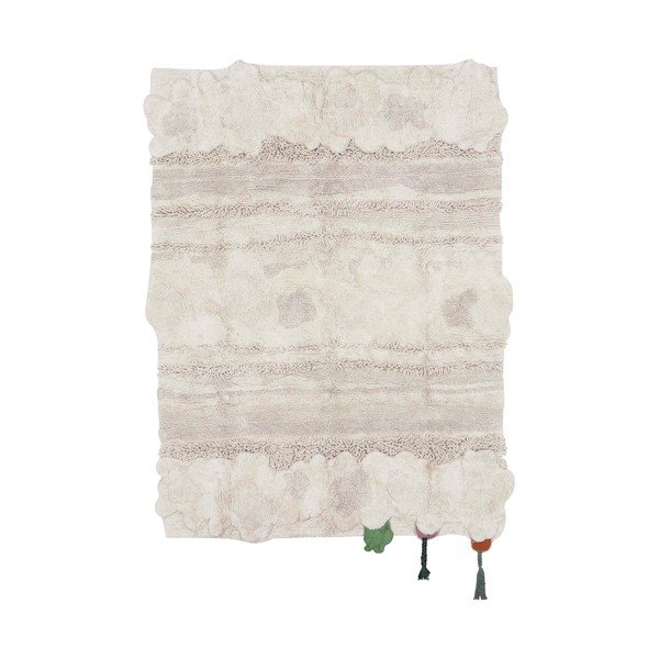 Krem pamučan dječji tepih za igru 120x160 cm Veggie Garden – Lorena Canals-image-3