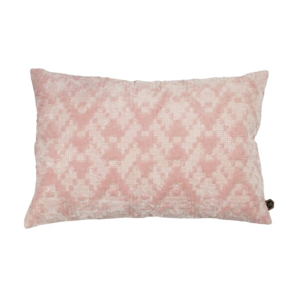 Svijetlo ružičasti pamučni jastuk BePureHome, 40 x 60 cm