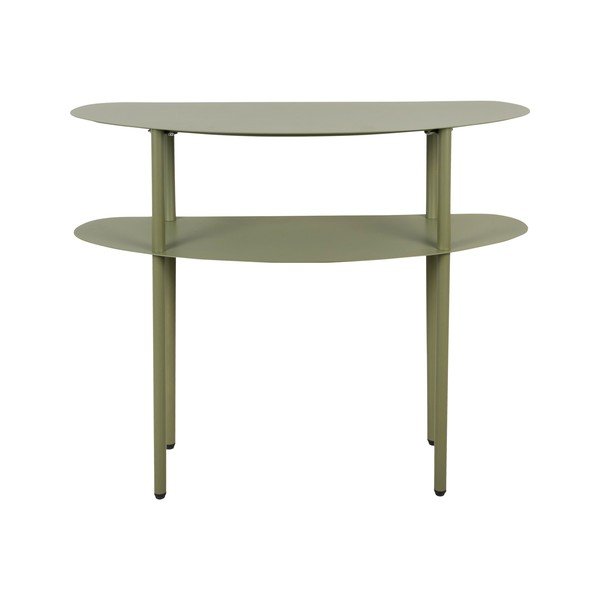 Zeleni metalni pomoćni stol 28x90 cm Riqueza – Leitmotiv-image-2