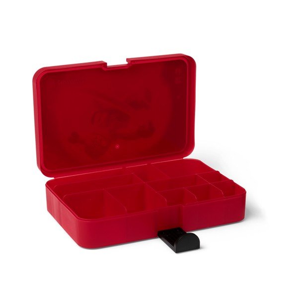 Crvena kutija za pohranu s LEGO® Ninjago pretincima-image-2