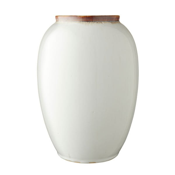 Kremasto bijela keramička vaza Bitz, visina 25 cm