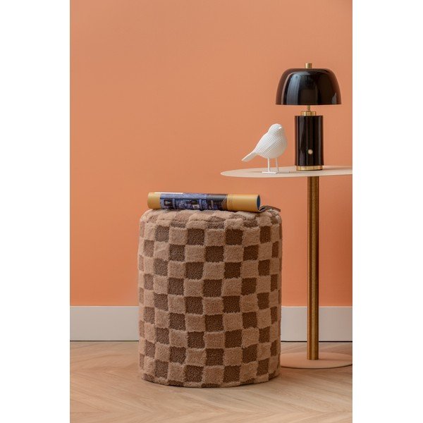 Crna LED stolna lampa s mogućnosti zatamnjivanja s metalnim sjenilom (visina 30 cm) Freya – Leitmotiv-image-3