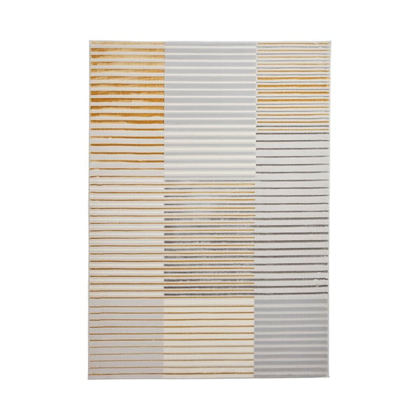 Svijetlo sivi/u zlatnoj boji tepih 80x150 cm Apollo – Think Rugs