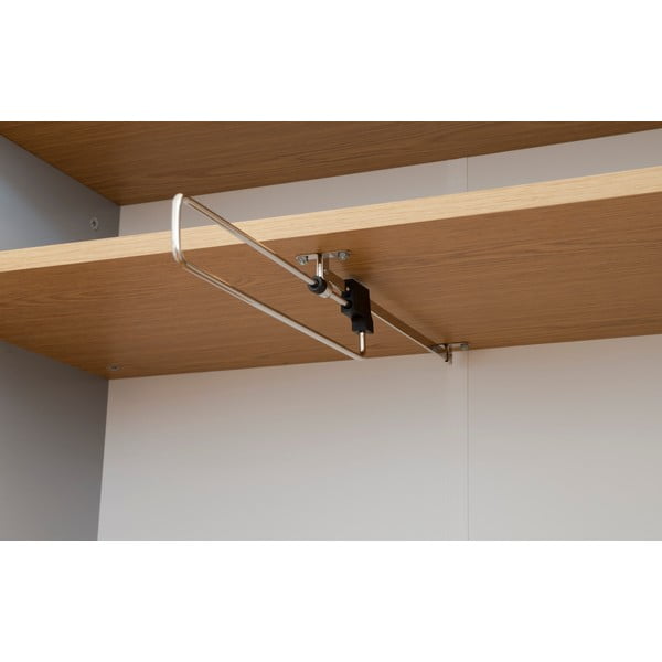 Sivi ormar na hrastovim nogama Tenzo Dot-image-1