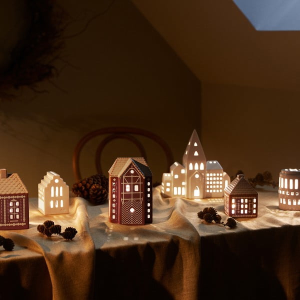 Keramički svijećnjak za svijeću lučicu Gingerbread Lighthouse – Kähler Design-image-1