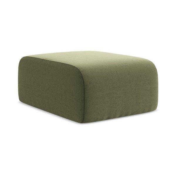 Zeleni baršunast tabure Lani – Makamii