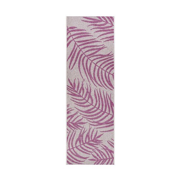 Ružičasto-bež vanjska staza NORTHRUGS Palmera, 70 x 300 cm