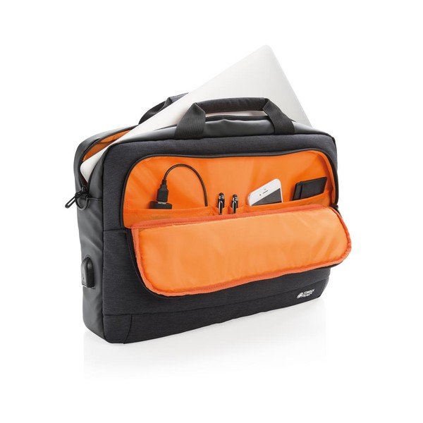 Crna torba za laptop XD Design 15'' Swiss Peak, 8 l-image-1