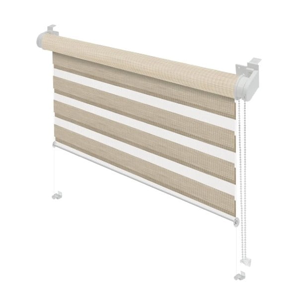 Krem rolete  42,5x150 cm Zebra Natur – Gardinia-image-1