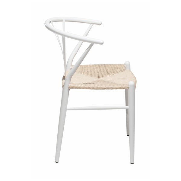 Bijela blagovaonska stolica DAN – FORM Denmark Delta-image-1