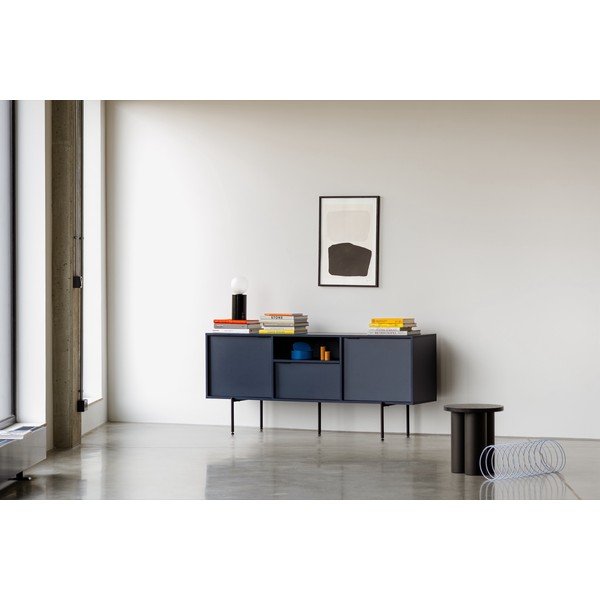 Tamno plava TV komoda 180x79x50 cm Bau – noo.ma-image-1