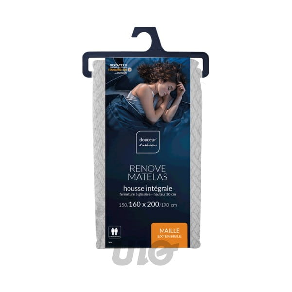 Zaštitna navlaka za madrac 160x200 cm Rena – douceur d'intérieur-image-1