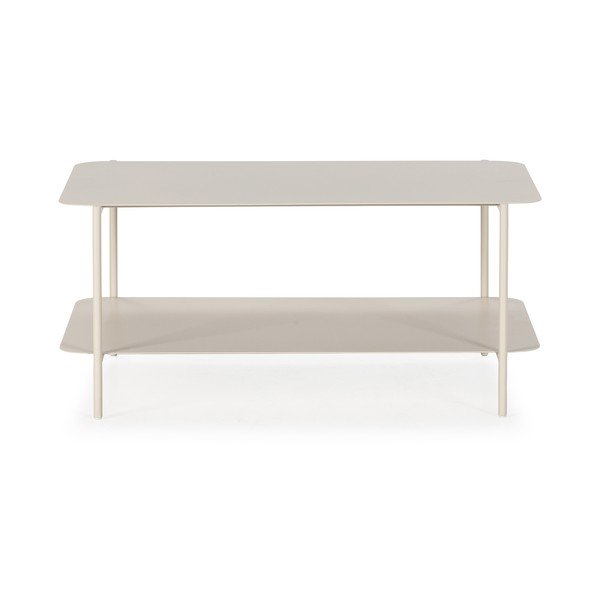 Krem metalni stolić za kavu 58x90 cm Beatrix – MOME-image-3