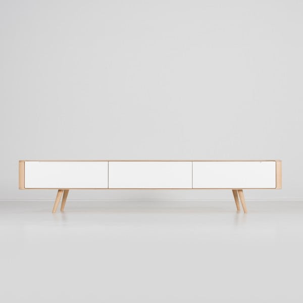 TV komodal od hrastovine Gazzda Ena, 225 x 42 x 45 cm-image-3