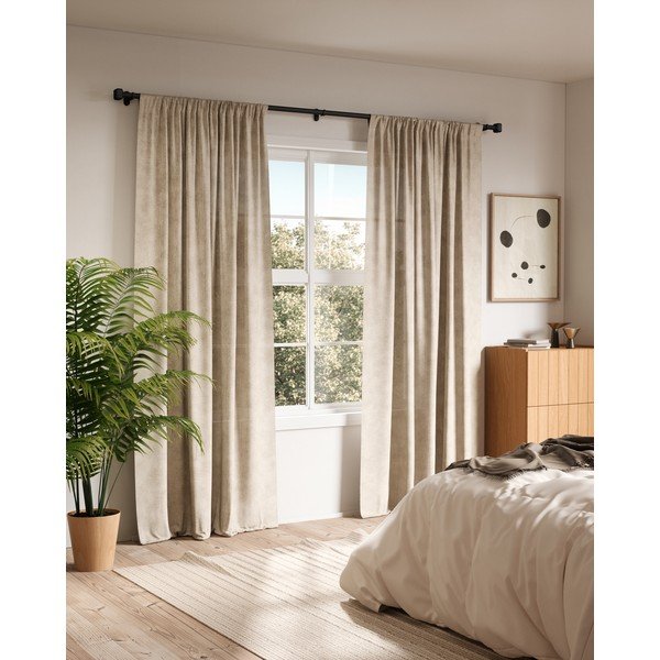 Mat crna željezna proširiva karniša 107 - 305 cm Geo – Umbra-image-2
