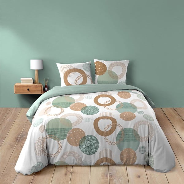 Pamučna posteljina za bračni krevet 200x200 cm Lunabella – douceur d'intérieur-image-1