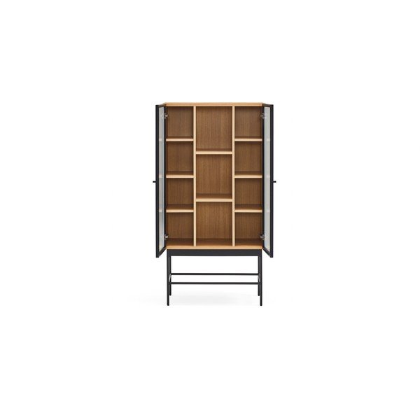 Komoda s hrastovim furnirom Teulat Blur širine 70 cm-image-2