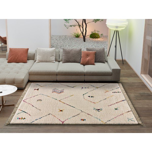 Krem bijeli tepih Universal Ziri, 200 x 290 cm-image-1