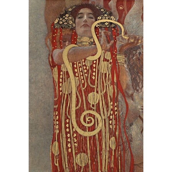 Slika reprodukcija 60x90 cm Hygieia, Gustav Klimt – Fedkolor