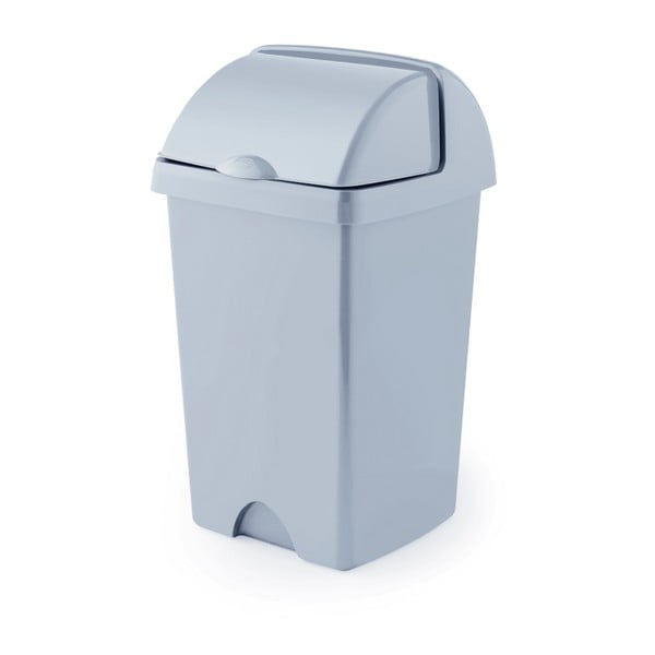 Sivi koš za smeće od reciklirane plastike Addis Eco Range, 25 l