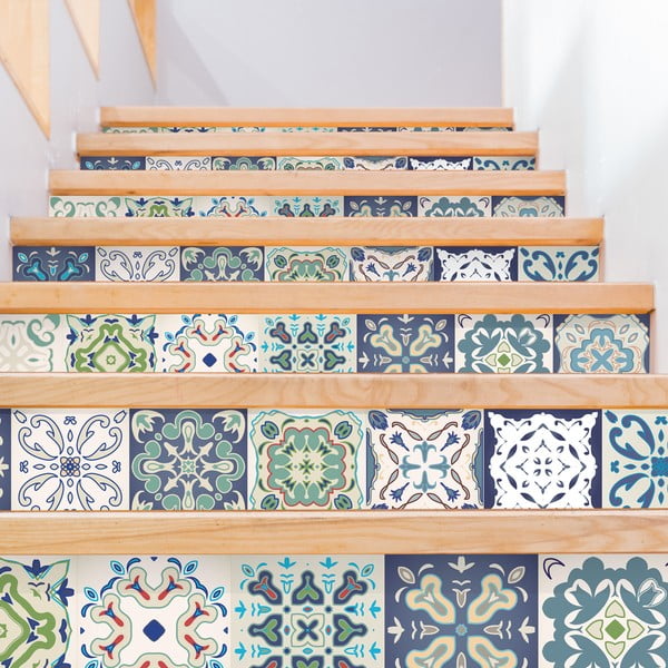 Set od 2 naljepnice za stepenice Ambiance Cabiria, 15 x 105 cm