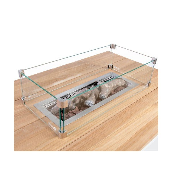 Stakleni set za ognjište COSI Cosi, 65 x 33 cm-image-2