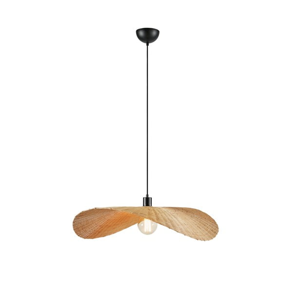 Viseća svjetiljka u prirodnoj boji s bambusovim sjenilom ø 70 cm Rayo – Markslöjd