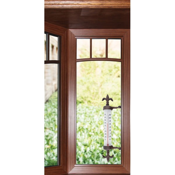 Vanjski termometar od lijevanog željeza Esschert Design Antique-image-1