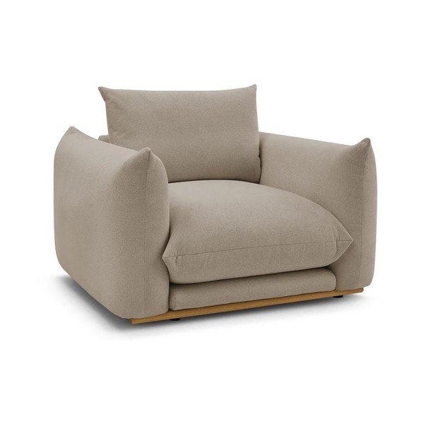 Bež fotelja Ernest – Bobochic Paris