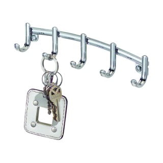 Metalna vješalica za ključeve iDesign York Lyra, 21,5 x 4,6 cm
