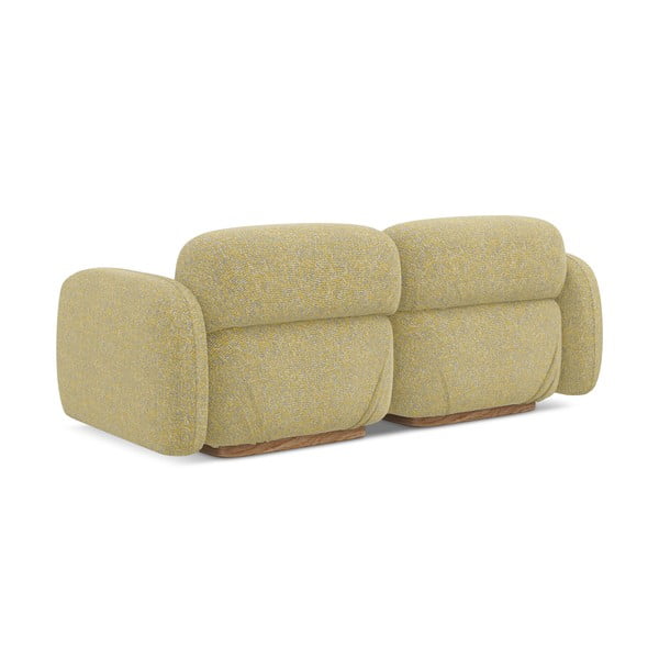 Žuta  sofa 190 cm Ailani – Makamii-image-3