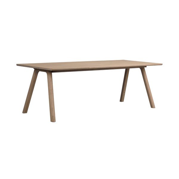 Proširiv blagovaonski stol od punog hrasta 95x220 cm Clapperton – Rowico