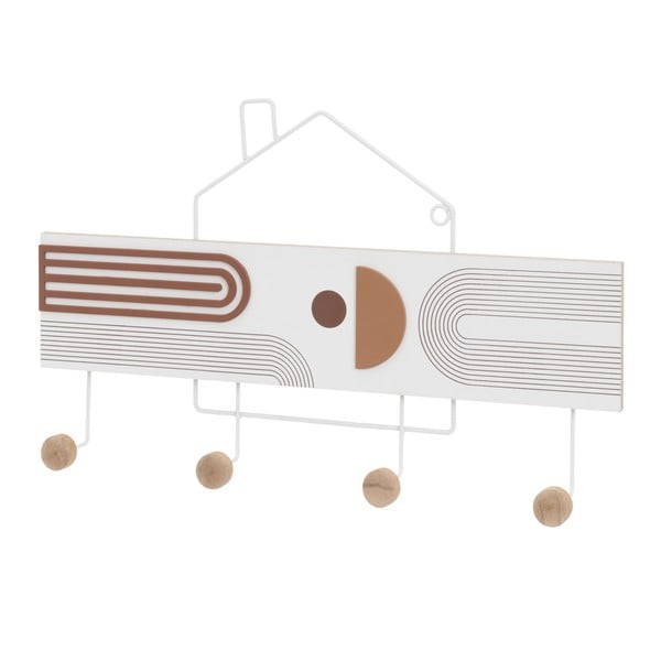 Bijela zidna vješalica Arch – Casa Selección