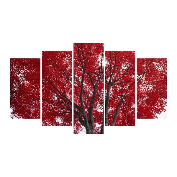 Višedijelna slika 3D Art Red Passion, 102 x 60 cm