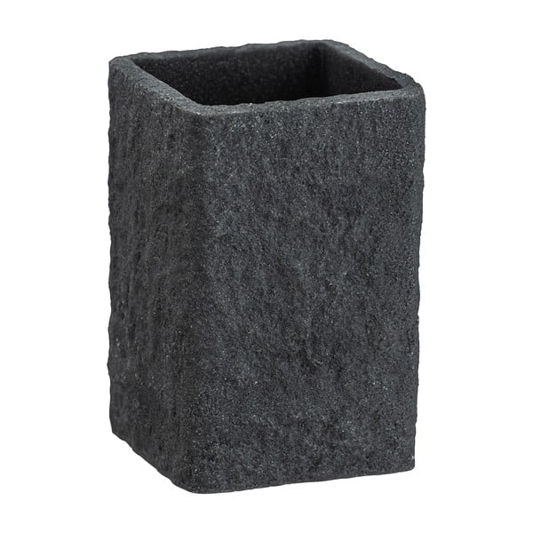 Tamnosiva čaša za četkice za zube Wenko Villata-image-3
