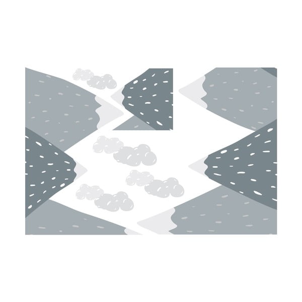 Zidna samoljepljiva naljepnica Ambiance Scandinavian Giant Mountains Dinka-image-2