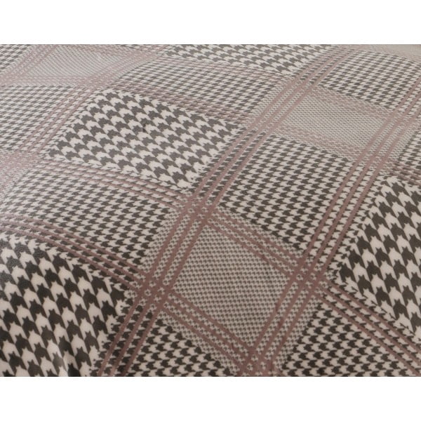 Siva posteljina za krevet za jednu osobu od mikropliša 140x200 cm – My House-image-1