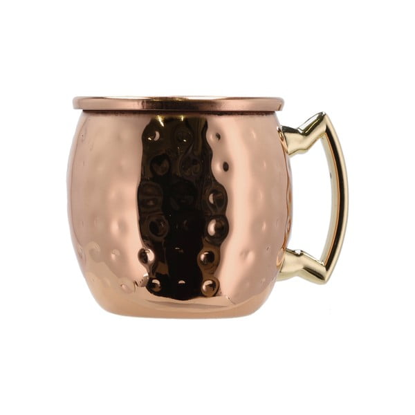 Čelične šalice u setu 4 kom u bakrenoj boji 80 ml Moscow Mule – Lyngby Glas