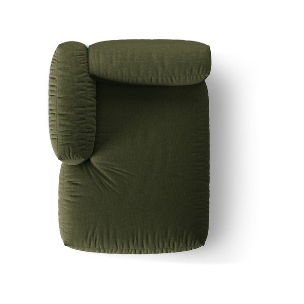 Zelena modularna sjedeća garnitura (s lijevim kutom) Martina – Micadoni Home-image-3