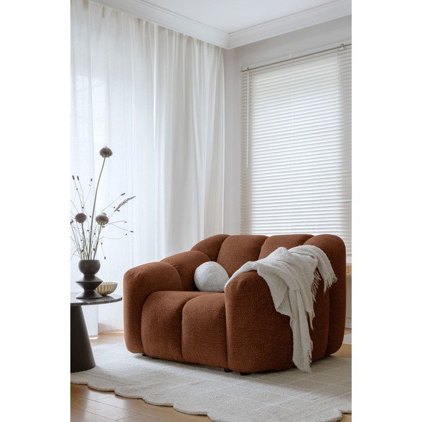 Fotelja boja terakote Shell – Miuform-image-3