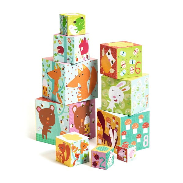 Piramida za slaganje Djeco Šumske životinje