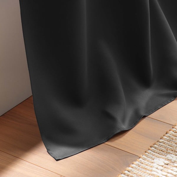 Crna zatamnjujuća zavjesa 135x280 cm Occult – douceur d'intérieur-image-4