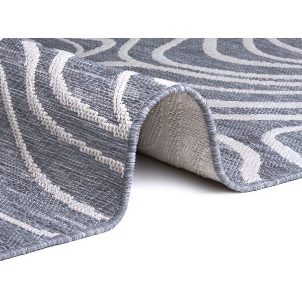 Sivi vanjski tepih 77x150 cm – Elle Decoration-image-2